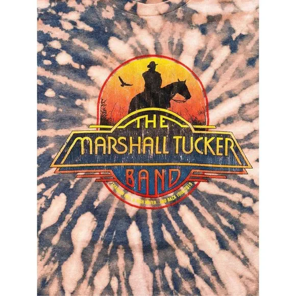 Marshall Tucker Band Bleached Tee - Picture 3 of 4